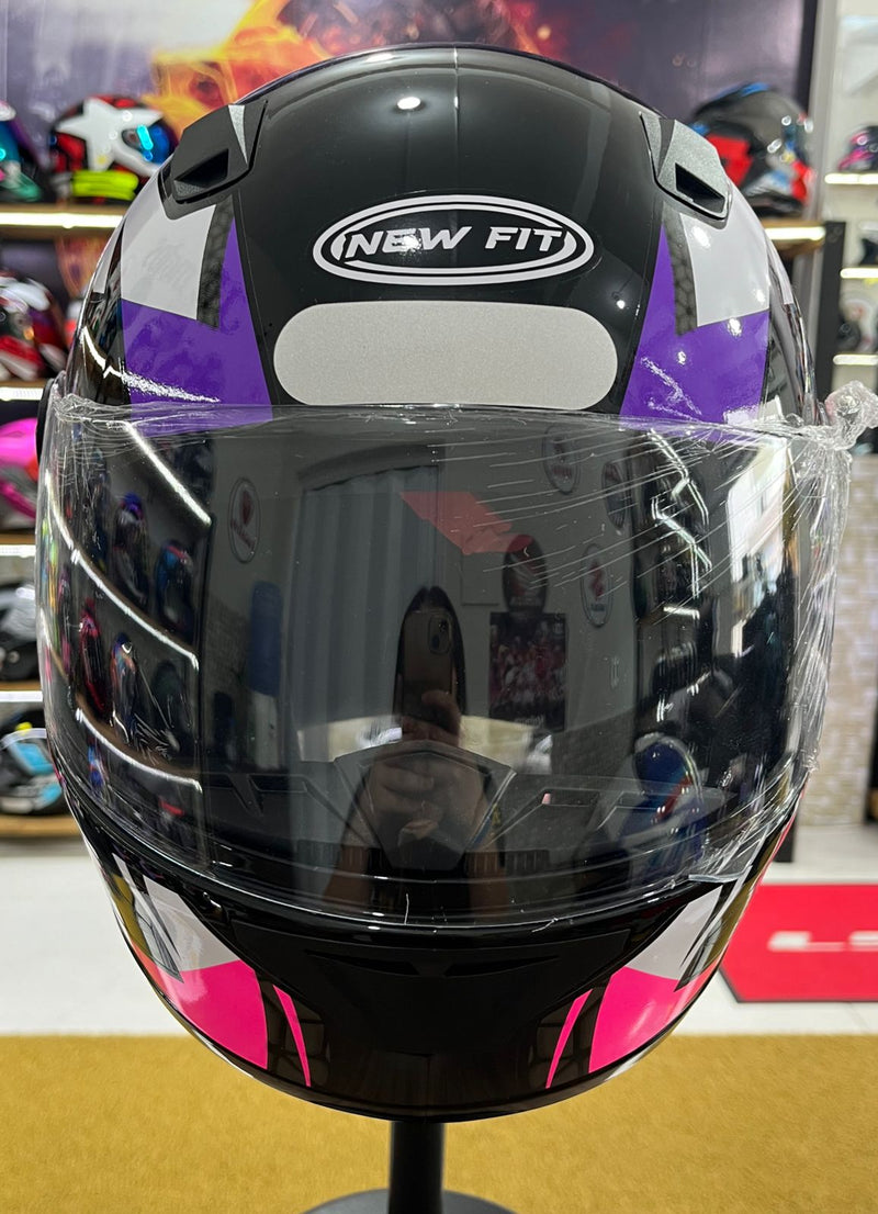 Capacete EBF New Fit Control Rosa