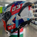 Capacete MT COSMO SV SERGIO GARCIA 2024 D7