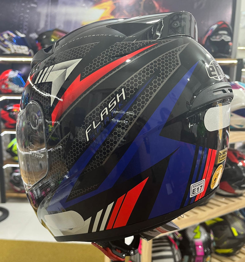 Capacete EBF Spark Flash Azul
