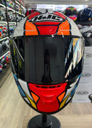 Capacete HJC RPHA 1 RED BULL MISANO, AZUL/VERM/ AMAR.