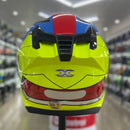 Capacete  Texx KAIMAN TEASER AZUL PRETO VERDE