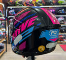 Capacete FLY Drive 2 HG Atitude pto/rs