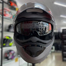 Capacete Texx KRATOS SOLID TITANIO FOSCO