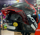 Capacete Norisk Flow Robot Black/Red