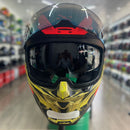 Capacete NORISK ROCK MORTAL KOMBAT SCORPION ORANGE