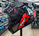 Capacete FW3 GTX 43 Grafite, com óculos