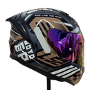 Capacete LS2 FF810 VIGO Keduo Black Earth Yellow
