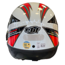 Capacete EBF AUTOMÁTICO BOLT Vermelho e Branco