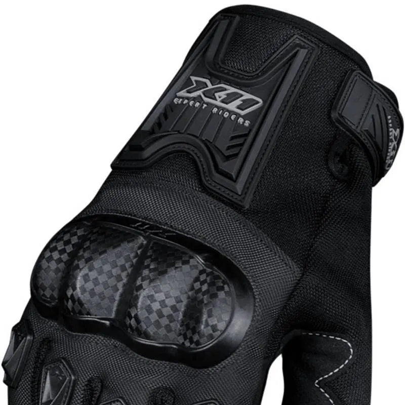 LUVA X11 BLACKOUT  2 MASCULINA PRETO