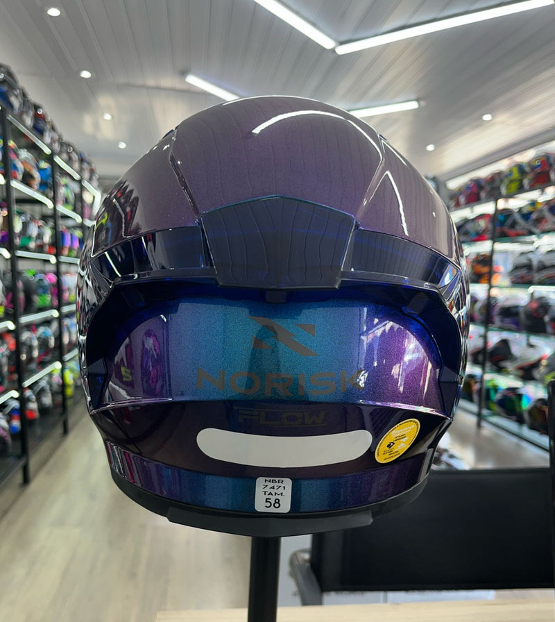 CAPACETE NORISK FLOW MONOCOLOR BLUE