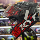 CAPACETE KYT STRIKER 2v FLAMING ANTH RED