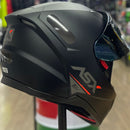 Capacete ASX CITY SV SOLID PRETO FOSCO