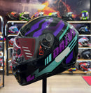 Capacete FLY Drive 2 HG Atitude pto/roxo