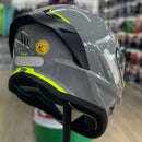 Capacete MT STINGER 2 SOLID A12 GREY GLOSS PREMIUN
