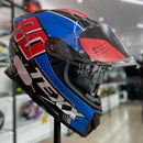 Capacete Texx VECTOR AZUL VERM. PRETO BRANCO