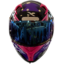 CAPACETE NORISK FLOW PULSE PURPLE PINK  + BRINDE VISEIRA COLORIDA e AEROFOLIO