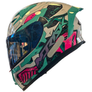Capacete NORISK FLOW ROBOT WHT/GREEN