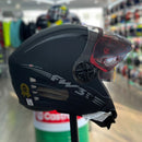 Capacete FW3 X OPEN UP LIMITED PRETO FOSCO