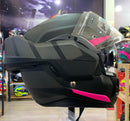 Capacete HJC I100 180 BEIS PRETO CHUMBO E ROSA