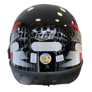 Capacete EBF AUTOMÁTICO STYLE Vermelho e CInza