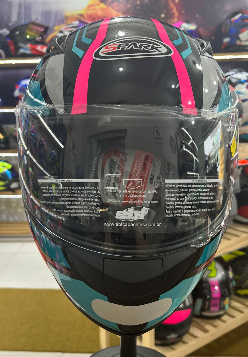 Capacete EBF Spark Spider Tifany