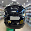 Capacete FW3 AUTOMATICO AZUL BRILHO