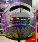 CAPACETE LS2 FF358 DREAMCATCHER SILVER YELLOW