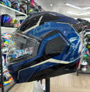 Capacete HJC I100 180º Preto Azul