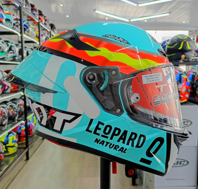 Capacete KYT TT REVO LEOPARD SPANIARD