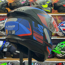 Capacete LS2 FF808 STREAM 2 ROAD MATTE TIT/RED