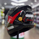 Capacete NORISK RAZOR GOODSPEED RED/GOLD