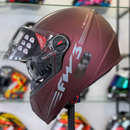 Capacete FW3 GTX LIMITED VERMELHO BORDO FOSCO