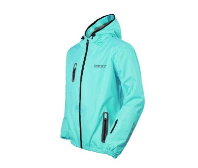 JAQUETA TEXX CORTA VENTO NEON V2 AZUL CLARO