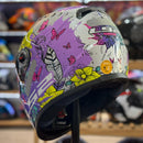 CAPACETE LS2 FF358 DREAMCATCHER SILVER YELLOW