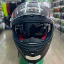 Capacete KYT STRIKER 2V PLAIN MATT BLACK