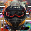 CAPACETE LS2 FF808 STREAM II VINTAGE BLUE/ORANGE