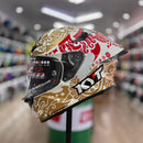Capacete KYT TT REVO ENEA IDN 2023 WHITE PEARL
