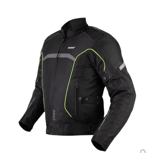 JAQUETA TEXX NEW STRIKE V2 MASC PRETO VERDE