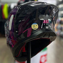 Capacete ORIGINE PISTA MUGELLO PURPLE BLACK GLOSS