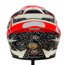 Capacete KYT TT COURSE VINALES BALANCE RED/GUNMETAL