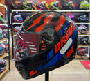 Capacete FLY Drive 2 HG Flex pto/azul