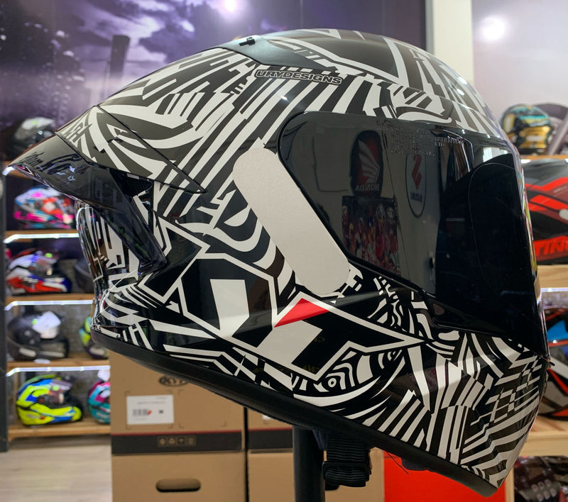 CAPACETE KYT TT COURSE ESPARGARO WINTER TEST 2020 BRILHO + VISEIRA COLOR E AERO