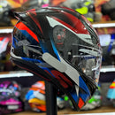 Capacete AGV K1 S Fastlap Black/Red/Bue