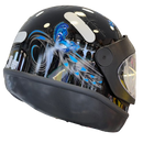 Capacete EBF AUTOMÁTICO BORBOLETA  Azul