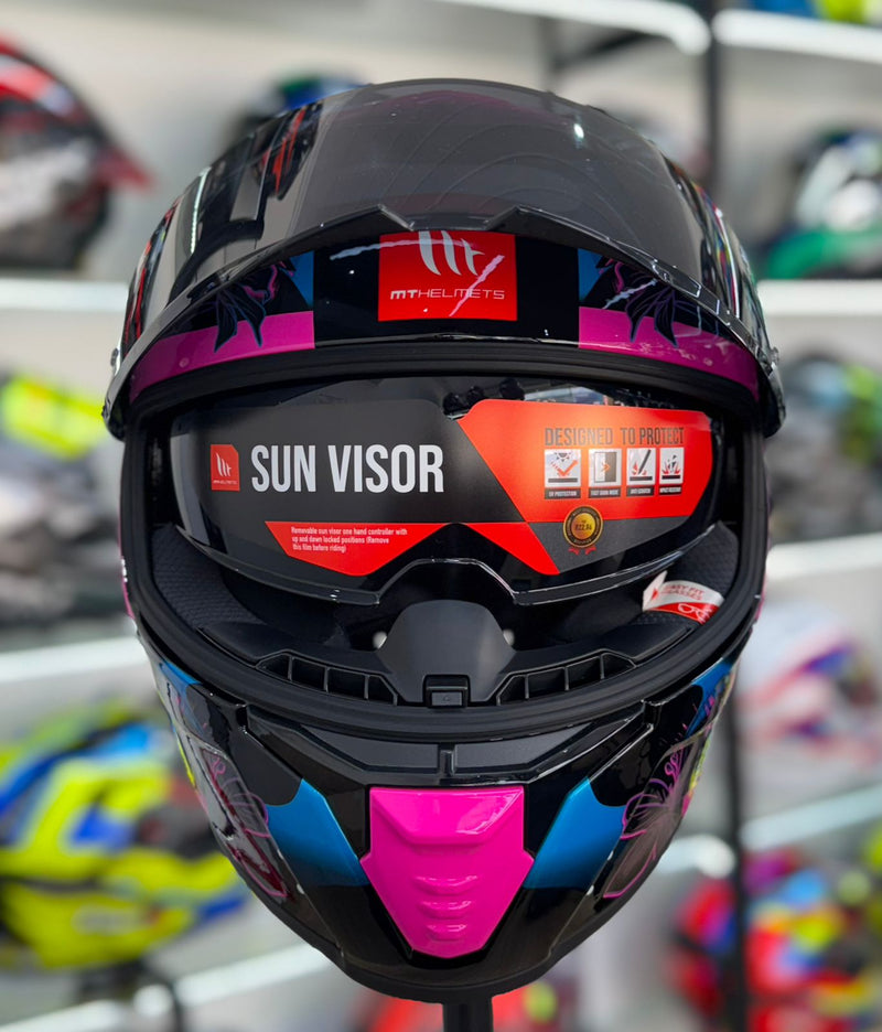 CAPACETE MT THUNDER 4 SV JUNGLE A8 GLOSS