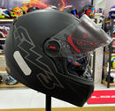 Capacete FW3 GTX CLASSIC Preto Fosco, com óculos interno