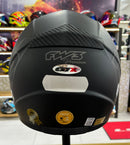 Capacete FW3 GTX CLASSIC Preto Fosco, com óculos interno