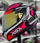 CAPACETE ASX DRAKEN SPIRIT PRETO ROSA