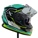 Capacete Norisk FF302 Soul Control Factor Black Yellow