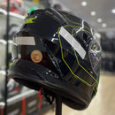 Capacete Texx STRIKE PANTHER VERDE
